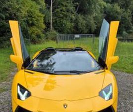 LAMBORGHINI AVENTADOR ROADSTER LAMBORGHINI LP700-4/1.HAND/D-FAHRZEUG/2016/SCHECKHEFT/CARBON