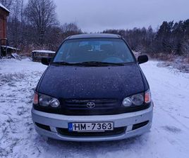 TOYOTA PICNIC, CENA 1 700 €. PĀRDODU UZTICAMU UN PRAKTISKU TOYOTA ĻOTI PICNIC ĒRTI LIELISKA - SLUDINĀJUMI