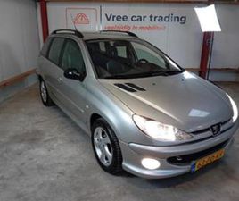 PEUGEOT 206 SW PEUGEOT 206 1.6 16V SW BJ2004 LEER, NIEUWE APK 167DKM! — PEUGEOT — MARKTPLAATS
