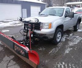 2011 GMC SIERRA 3500HD TRUCK 4X4 BOSS PLOW 87331 MILES