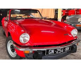 1974 TRIUMPH SPITFIRE ROUGE MANUEL, 4 VITESSES CONDUITE À...