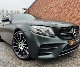 MERCEDES CLASSE E BREAK E 43 AMG ② MERCEDES E 43 AMG « LIGHT CARGO » COMPLÈTE, 401 CV, 2018 — MERCEDES-BENZ — 2EMEMAIN