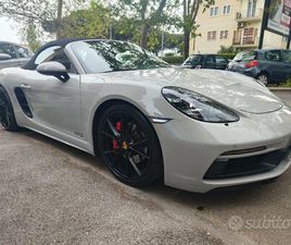 PORSCHE 718 BOXSTER SPYDER PORSCHE 718 SPYDER BOXSTER 2.5 GTS ITALIANA TAGLIA