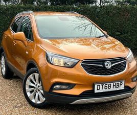 VAUXHALL MOKKA X 1.4I TURBO ECOTEC ELITE SUV 5DR PETROL MANUAL EURO 6 (START/STOP) (140 PS)
