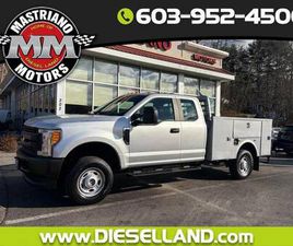 2017 FORD SUPER DUTY F-250 F250 F 250 SRW 4X4 SUPERCAB 6.2L V8 GAS PALFINGER UTI