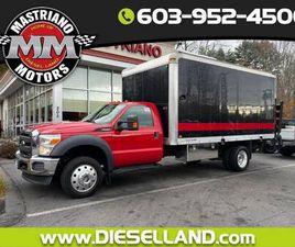 2015 FORD SUPER DUTY F-550 DRW WOW 4X4 6.7L POWERSTROKE DIESEL BOX TRUCK!!! **FI