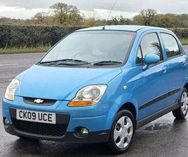 CHEVROLET MATIZ 2009 CHEVROLET MATIZ 1.0 MATIZ SE 5DR HATCHBACK PETROL MANUAL