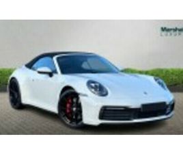 PORSCHE 911 911 [992] CARRERA 4 CABRIOLET S 2DR PDK
