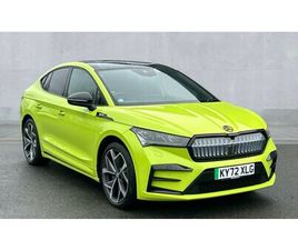 ŠKODA ENYAQ ENYAQ 220KW VRS 82KWH 4X4 5DR AUTO