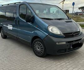 SPRZEDAM OPEL VIVARO 1.9 101KM LONG 9OS ŚWINOUJŚCIE - SPRZEDAJEMY.PL