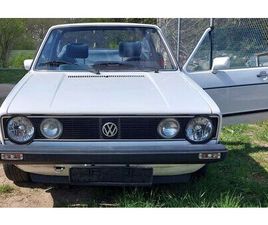 VW GOLF 1 CABRIO "ETIENNE AIGNER" | ROSTFREI & NEUES VERDECK