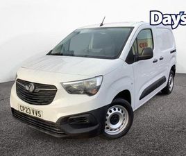 VAUXHALL COMBO 1.5 TURBO D 2300 PRIME PANEL VAN 5DR DIESEL MANUAL L1 H1 EURO 6 (START/STOP) (100 PS)