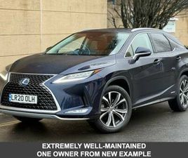 LEXUS RX RX 450H 2020 LEXUS RX 3.5 450H V6 SUV 5DR PETROL HYBRID E-CVT 4WD EURO 6 (START/STOP) (313 PS) ESTATE PETROL/ELE...