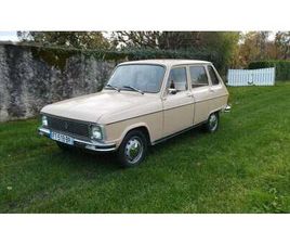 RENAULT R6 1976 RENAULT 6 MARRON MANUEL, 4 VITESSES CONDUITE À GAUCH...