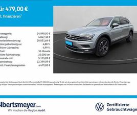 VOLKSWAGEN TIGUAN ALLSPACE VOLKSWAGEN TIGUAN ALLSPACE 2.0 TDI 4MOTION HIGHLINE +AHK