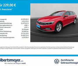 VOLKSWAGEN PASSAT SW VOLKSWAGEN PASSAT VARIANT 2.0 TDI ELEGANCE +DSG+AHK+NAVI