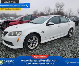 PONTIAC G8 2008 PONTIAC G8