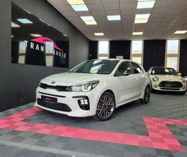 KIA RIO 1.0L T-GDI 100 CH ISG GT LINE 1 ERE MAIN /ENTRETIEN LIMPIDE KIA/ PNEUS AV NEUF/APPLE CAR PLAY / ANDROID AUTO/CAMERA DE RECUL
