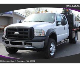 2007 FORD F450 SUPER DUTY CREW CAB & CHASSIS - IN-HOUSE FINANCING AVAI
