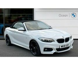 BMW SERIE 2 CABRIOLET 230 BMW 2 SERIES 230I M SPORT CONVERTIBLE 2.0 2DR