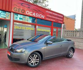 VOLKSWAGEN GOLF CABRIOLET VOLKSWAGEN GOLF DESCAPOTABLE MANUAL DE 2 PUERTAS