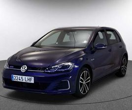 VOLKSWAGEN GOLF GTE VOLKSWAGEN GOLF 1.4 TSI DSG GTE 5P