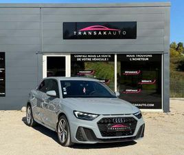 AUDI A1 SPORTBACK 35 TFSI AUDI A1 SPORTBACK 35 TFSI 150 CH S TRONIC 7 S LINE GRIS NARDO / CARPLAY / ECLAIRAGE D'AMBIANCE
