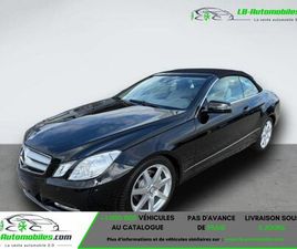 MERCEDES CLASSE E CABRIOLET 250 BVA