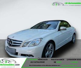 MERCEDES CLASSE E CABRIOLET E 350 MERCEDES CLASSE E CABRIOLET 350 BVA