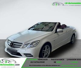 MERCEDES CLASSE E CABRIOLET 350 BVA