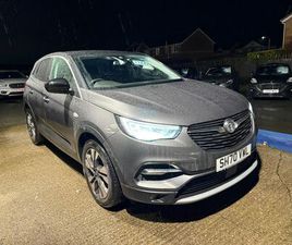 VAUXHALL GRANDLAND X 2020 VAUXHALL GRANDLAND X 1.2 SRI NAV