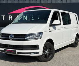 VOLKSWAGEN TRANSPORTER PROCAB L2 2.0 TDI 204 DSG7 4MOTION / TVA RECUP / SUIVI COMPLET / DISTRI OK / CARPLAY / RADARS AV + AR /