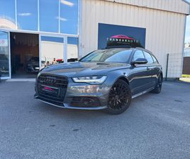 AUDI A6 AVANT AUDI A6 AVANT V6 3.0 TDI 218 S TRONIC 7 QUATTRO S LINE / TOIT OUVRANT / CARPLAY / BLUETOOTH / REVISION FAIT + 4 PNEU NEUF