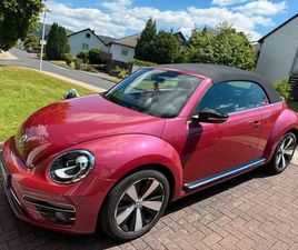 VOLKSWAGEN COCCINELLE CABRIOLET VW BEETLE CABRIOLET PINK EDITION 1.2 TSI MIT WENIG KM