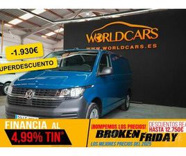 VOLKSWAGEN TRANSPORTER T6.1 VOLKSWAGEN TRANSPORTER T6.1 FURGON CORTO TN 2.0 TDI 81KW 110CV
