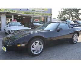 1989 CHEVROLET CORVETTE NOIR MANUEL CONDUITE À GAUCHE IN...