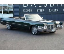 CADILLAC DEVILLE DE VILLE CONVERTIBLE PRISVÄRD LYXKRYSSARE