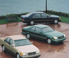 MERCEDES-BENZ S-KLASSE W140 C140 V140 GRUPPE