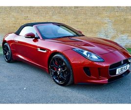 JAGUAR F-TYPE CABRIOLET P380 3.0 V6 S CONVERTIBLE 2DR PETROL AUTO EURO 5 (START/STOP) (380 PS)