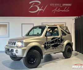SUZUKI JIMNY CABRIOLET CABRIOLET 4X4 DÉBRAYABLE ESSENCE 1.3L 80CH BVM5