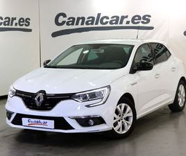 RENAULT MEGANE ESTATE RENAULT MEGANE MÉGANE BERLINA LIMITED TCE GPF 85 KW (115 CV)