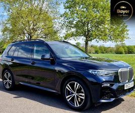 BMW X7 2022 BMW X7 XDRIVE40D MHT M SPORT 5DR STEP AUTO ESTATE DIESEL AUTOMATIC
