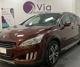 PEUGEOT 508 RXH 2.0 HDI 163CH ETG6 + ELECTRIC 37CH - ATTELAGE - GARANTIE 12 MOIS