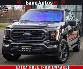 FORD F150 - USA BLACK OPS | 5.0 V8 406PK | 360 CAMERA | UITLAAT KLEP | BEDSLIDE | CREW CAB | LEDER | C