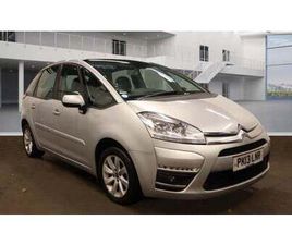 CITROEN C4 PICASSO 2013 CITROEN C4 PICASSO 1.6 HDI EDITION 5DR MPV DIESEL MANUAL