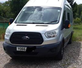 HALF CONVERTED CAMPERVAN, FORD TRANSIT PANEL VAN, 2017, MANUAL, 2198 (CC)