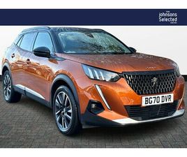USED PEUGEOT 2008 1.2 PURETECH 130 GT LINE 5DR – THE SUV WITH STYLE, SPARK & SERIOUS SWAGGER■MEET THE 2020 PEUGEOT 2008 GT LINE — THE COMPACT SUV THAT BRINGS ST