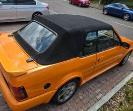 FORD ESCORT CABRIO FORD, ESCORT, CONVERTIBLE, 1990, MANUAL, 1597 (CC), 2 DOORS