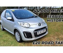 CITROEN C1 2013 CITROEN C1 1.0I VTR 3DR HATCHBACK PETROL MANUAL