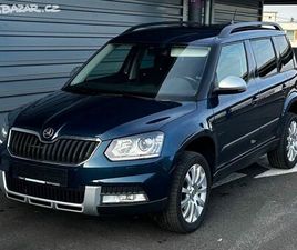 SKODA YETI OUTDOOR 2.0TDI 103KW, DSG, 105000KM, 2014, 1.MAJ, 4X4, XEN